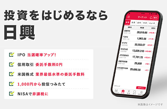 SMBC日興証券の公式サイトイメージ